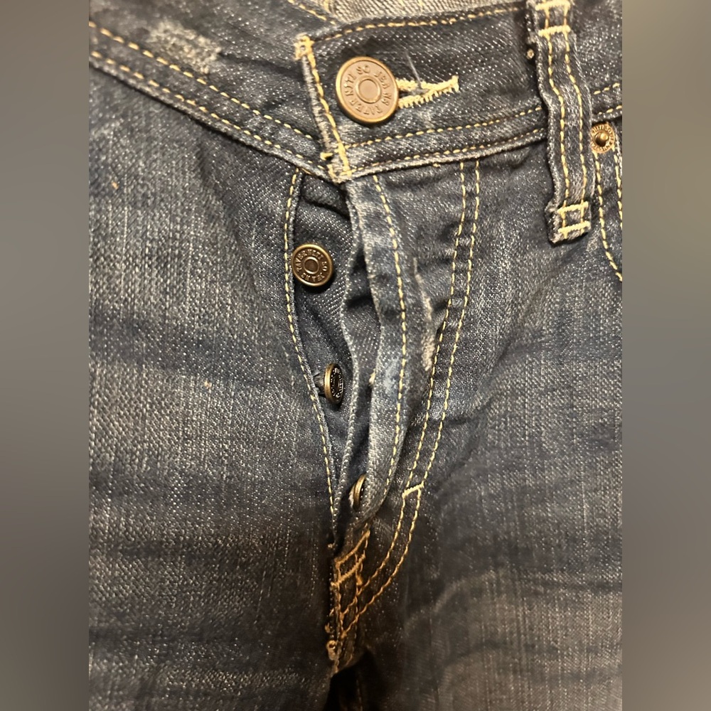 Taverniti So Jeans Dark Blue Women's Jeans - Picture 3 of 6